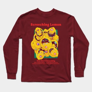 Screeching Lemon Long Sleeve T-Shirt